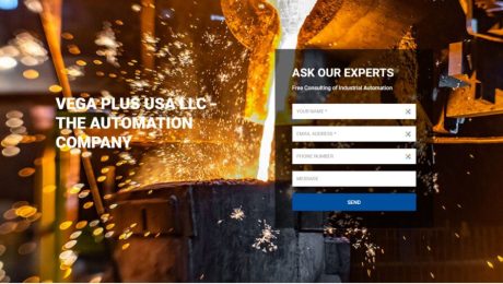 VEGA PLUS USA портфоліо, лендінг пейдж, сайт